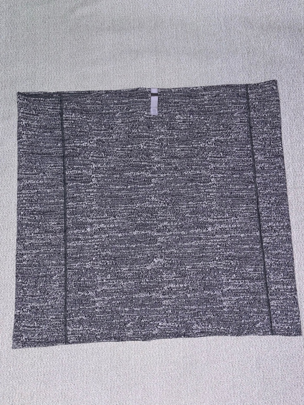 Lululemon Vinyasa gray space dye reversible versatile scarf wrap shawl infinity